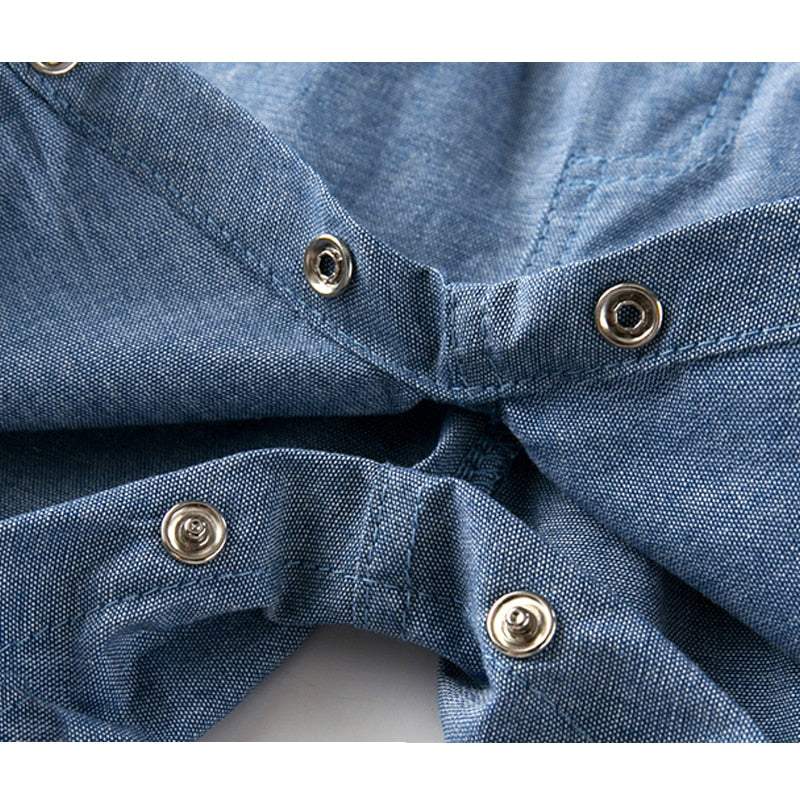 Conjunto Camisa Borboleta + Short c/Suspensórios Bebê Menino | 0 Meses - 3 Anos
