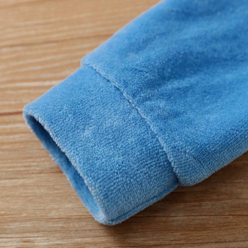 Macacão Dino Azul de Plush Bebê Menino | 0-12 Meses