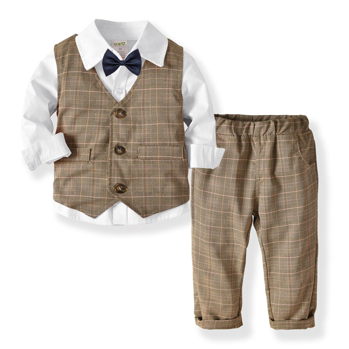 Terno Formal Pajem Casamento Menino Borboleta| 1-8 Anos