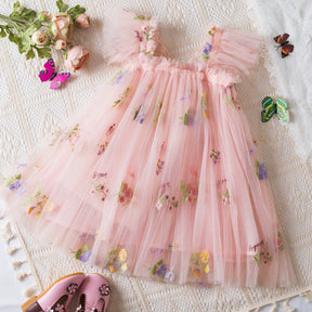 Vestido de Festa Pequena Fada Verão Menina