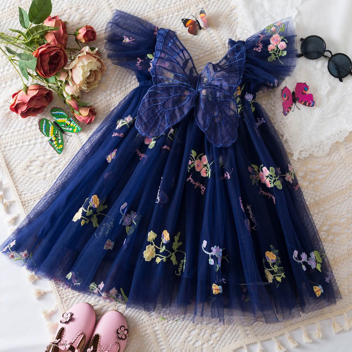 Vestido de Festa Pequena Fada Verão Menina