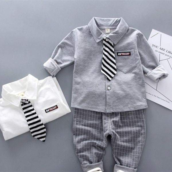Conjunto Esporte Fino Bebê Menino | 6 Meses - 3 Anos