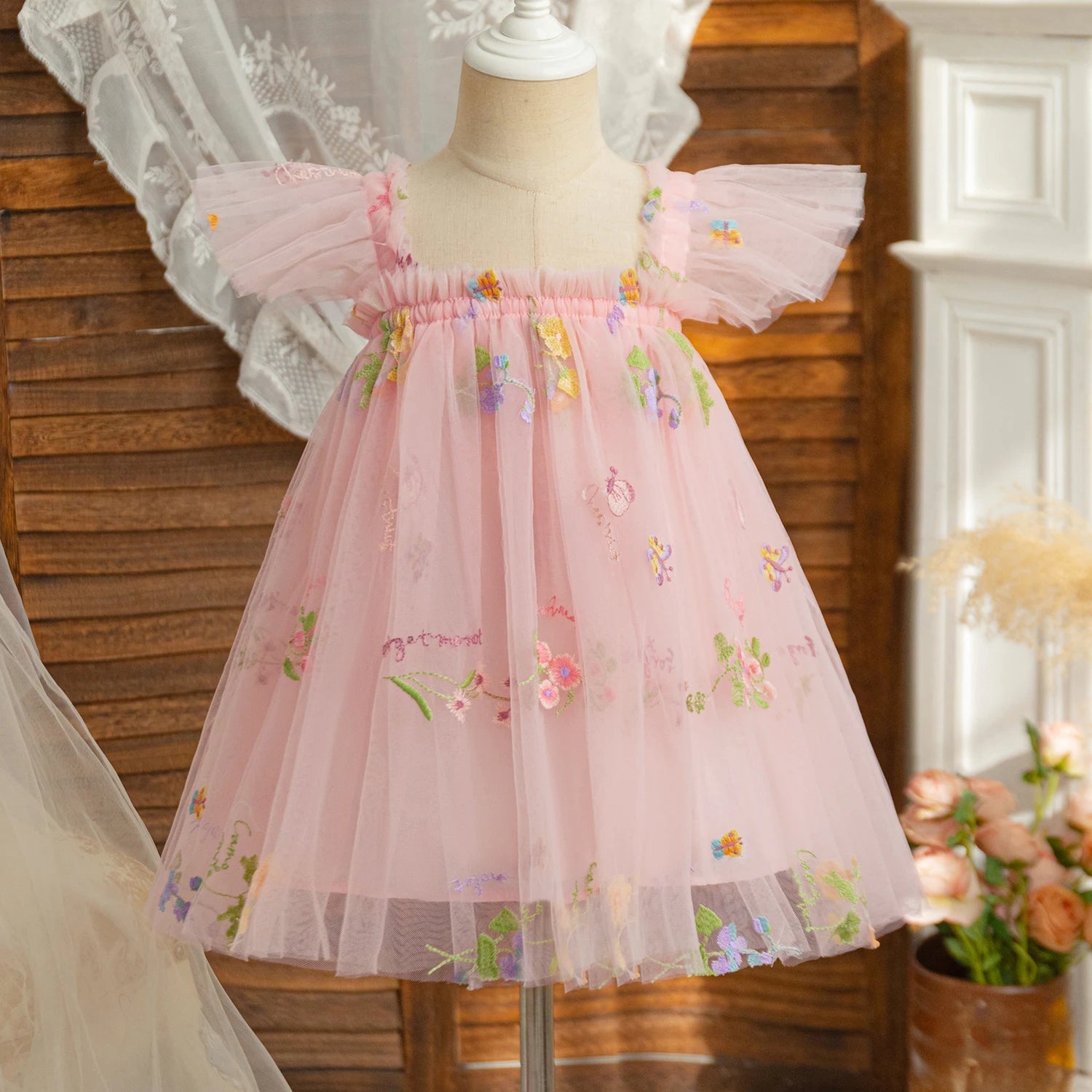 Vestido de Festa Pequena Fada Verão Menina