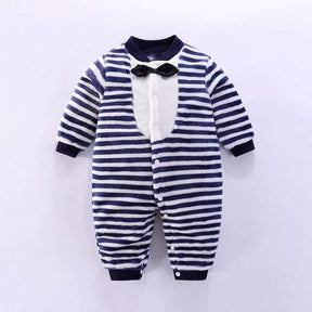 Macacão Estampado de Pelúcia p/Bebê Menina Menino | 0-18 Meses