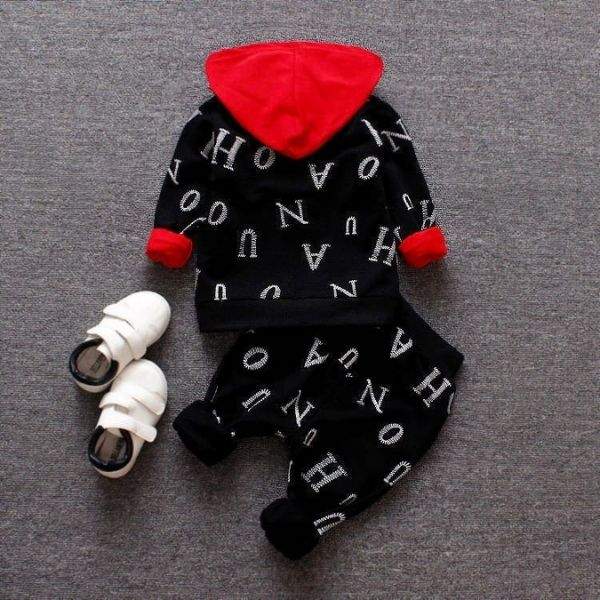 Conjunto Moletom Letrinhas Bebê Menino | 9 Meses - 4 Anos