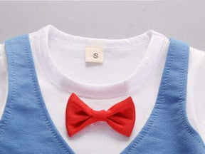 Conjunto Infantil Bebê Menino Colete c/Borboleta | 9 Meses - 3 Anos