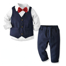 Terno Formal Pajem Casamento Menino Borboleta| 1-8 Anos