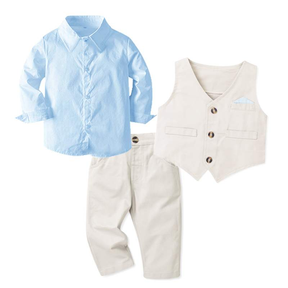 Conjunto White Tie Infantil Menino Casamentos Pajem | 1-7 Anos