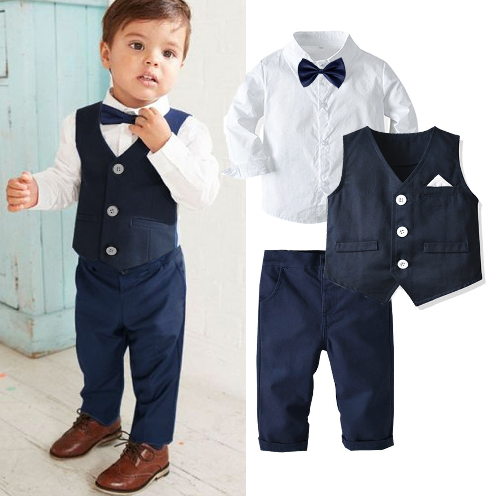Terno Formal Pajem Casamento Menino Borboleta| 1-8 Anos