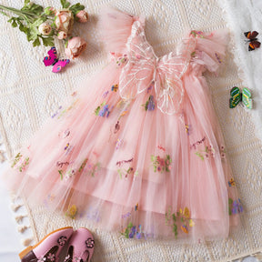 Vestido de Festa Pequena Fada Verão Menina
