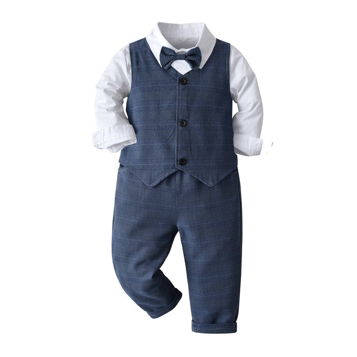 Terno Formal Pajem Casamento Menino Borboleta| 1-8 Anos
