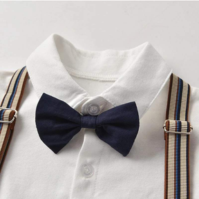Terno Black Tie Bebê Menino Borboleta + Colete + Boina