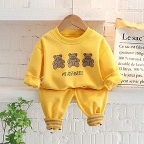 Conjunto Moletom Polo Ursinho Bebê Menino | 6 Meses - 5 Anos