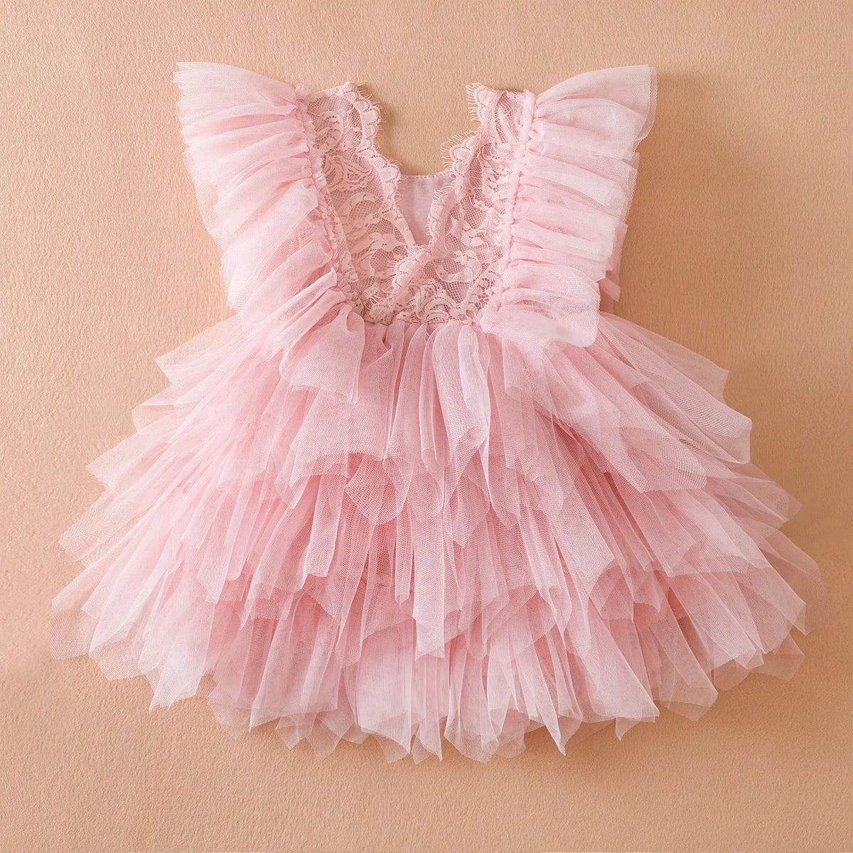 Vestido de Festa Tutu Camadas de Tule Menina | 9 Meses- 5 Anos