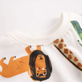 Conjunto Camiseta + Short Bebê Menino Cartoon