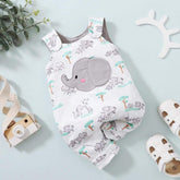 Macacão Bichinhos Verão Bebê Menino Menina | 0-18 Meses