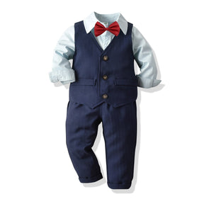 Terno Formal Pajem Casamento Menino Borboleta| 1-8 Anos