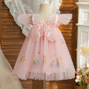 Vestido de Festa Pequena Fada Verão Menina