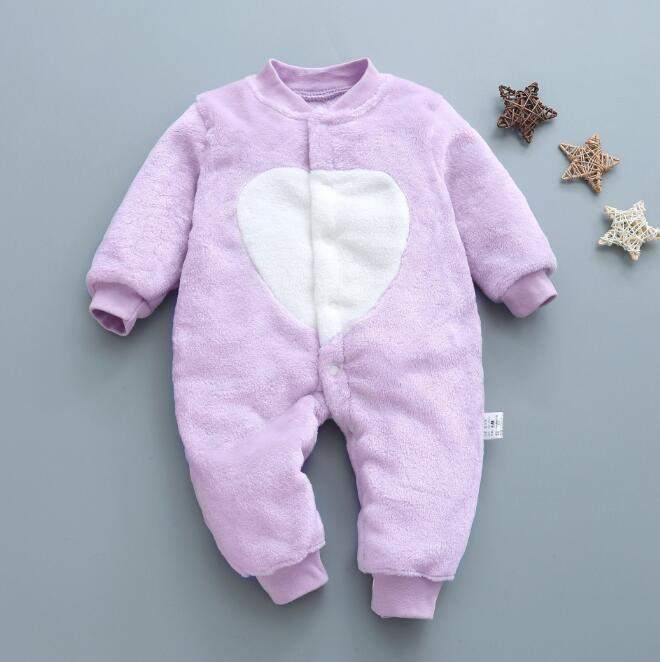 Macacão Estampado de Pelúcia p/Bebê Menina Menino | 0-18 Meses