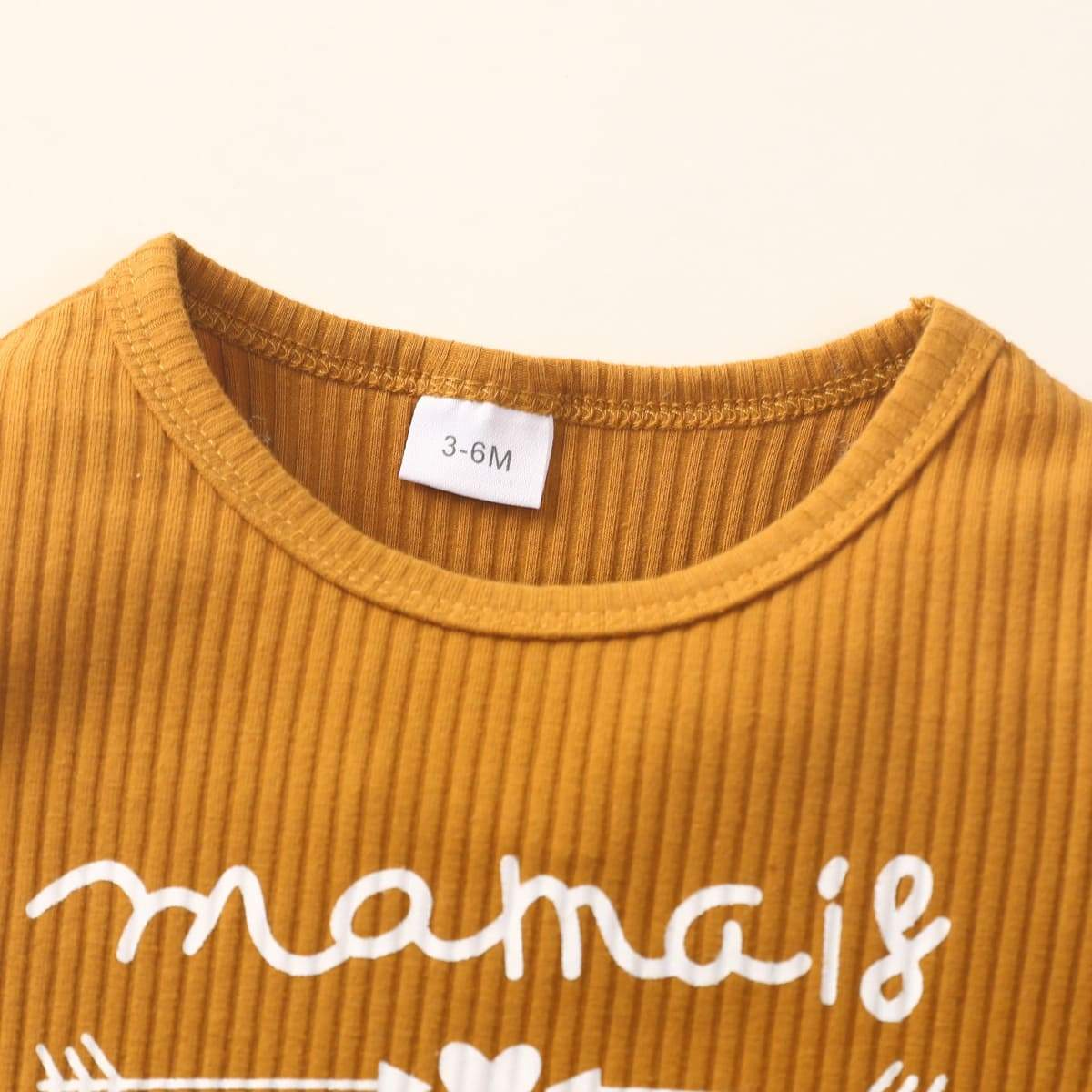 Conjunto Floral Manga Longa Babados Bebê Menina