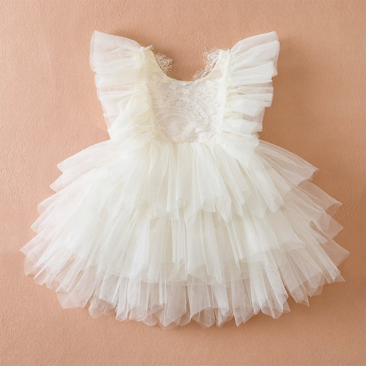 Vestido de Festa Tutu Camadas de Tule Menina | 9 Meses- 5 Anos
