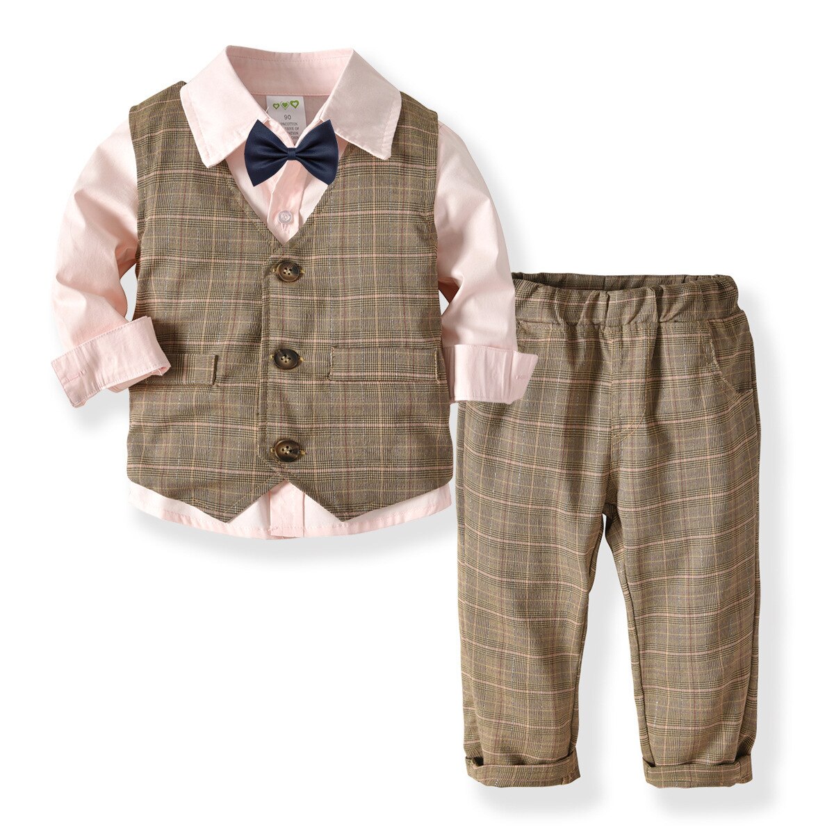 Terno Formal Pajem Casamento Menino Borboleta| 1-8 Anos