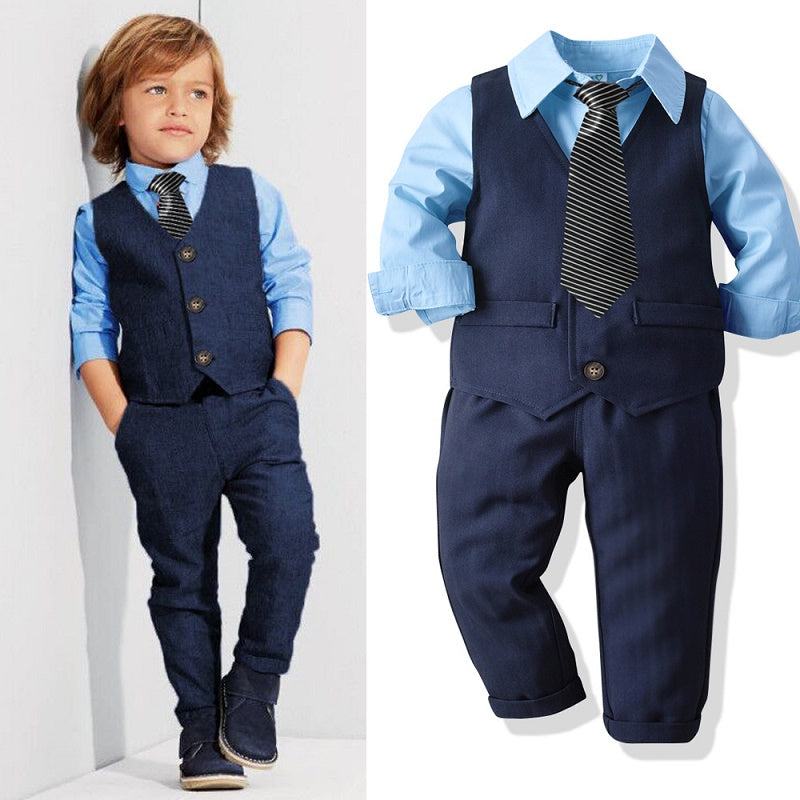 Terno Formal Pajem Casamento Menino Borboleta| 1-8 Anos
