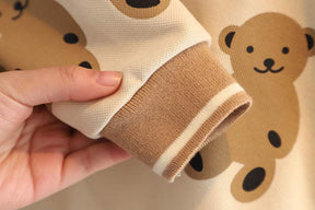 Conjunto Moletom Polo Ursinho Bebê Menino | 6 Meses - 5 Anos