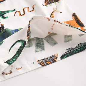 Conjunto Camiseta + Short Bebê Menino Cartoon