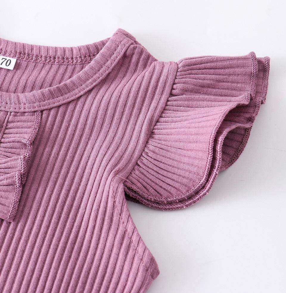 Conjunto Floral Bebê Menina Body + Jardineira + Laço | 0-18 Meses