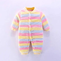Macacão Estampado de Pelúcia p/Bebê Menina Menino | 0-18 Meses