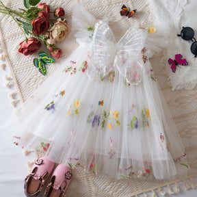 Vestido de Festa Pequena Fada Verão Menina