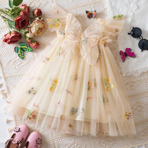 Vestido de Festa Pequena Fada Verão Menina
