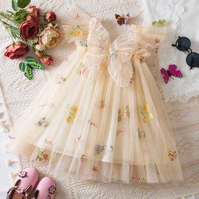 Vestido de Festa Pequena Fada Verão Menina