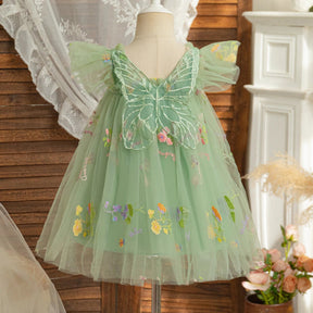 Vestido de Festa Pequena Fada Verão Menina